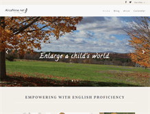 Tablet Screenshot of alicenine.net